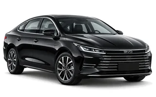 Sedan executivo BYD King para transfer privativo